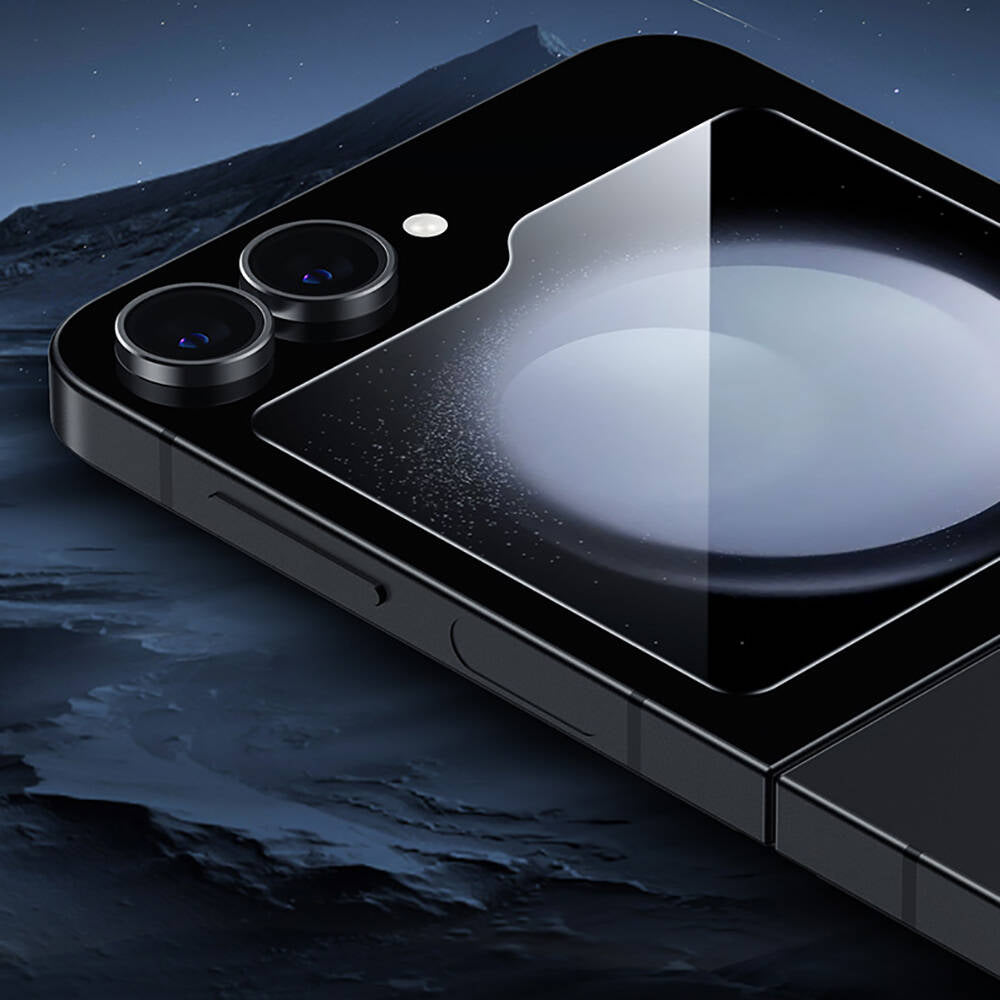 Benks Glass Warrior Galaxy Z Flip 6 HD Cam Ekran Koruyucu + Kolay Uygulama Aparatlı Benks Glass Warrior Galaxy Z Flip 6 HD Cam Ekran Koruyucu + Kolay Uygulama Aparatlı